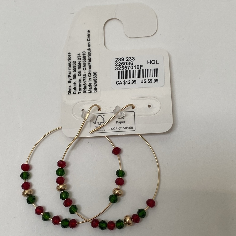 Anthropologie holiday earrings - Picture 2 of 5